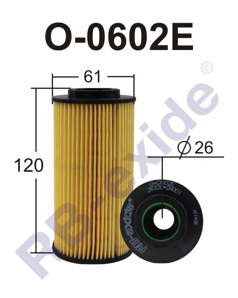 1a7c53bb-bac8-11e6-aa0d-0cc47a3200a7 CH 10628ECO Фильтр масляный RB-Exide O-0602E Hyundai KIA CRDI