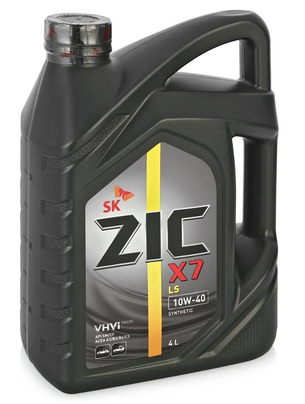 acb51d16-cc0c-11e5-9495-001e673659ad Масло моторное Zic X7 LS SAE 10W-40 SM CF синт. (4л)