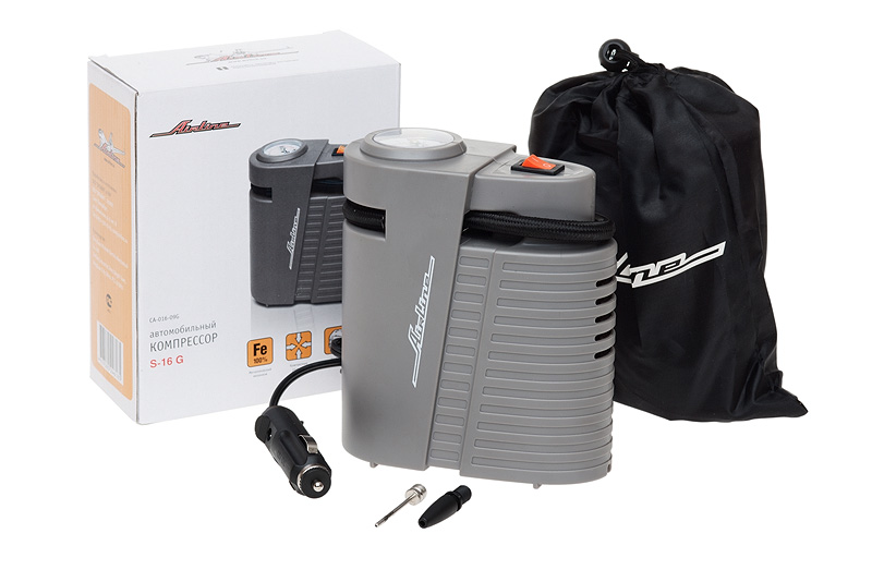 640abfe5-8f55-11e4-8438-001e673659ad Автокомпрессор AIRLINE в пластиковом корпусе S-16G (CA-016-09G)