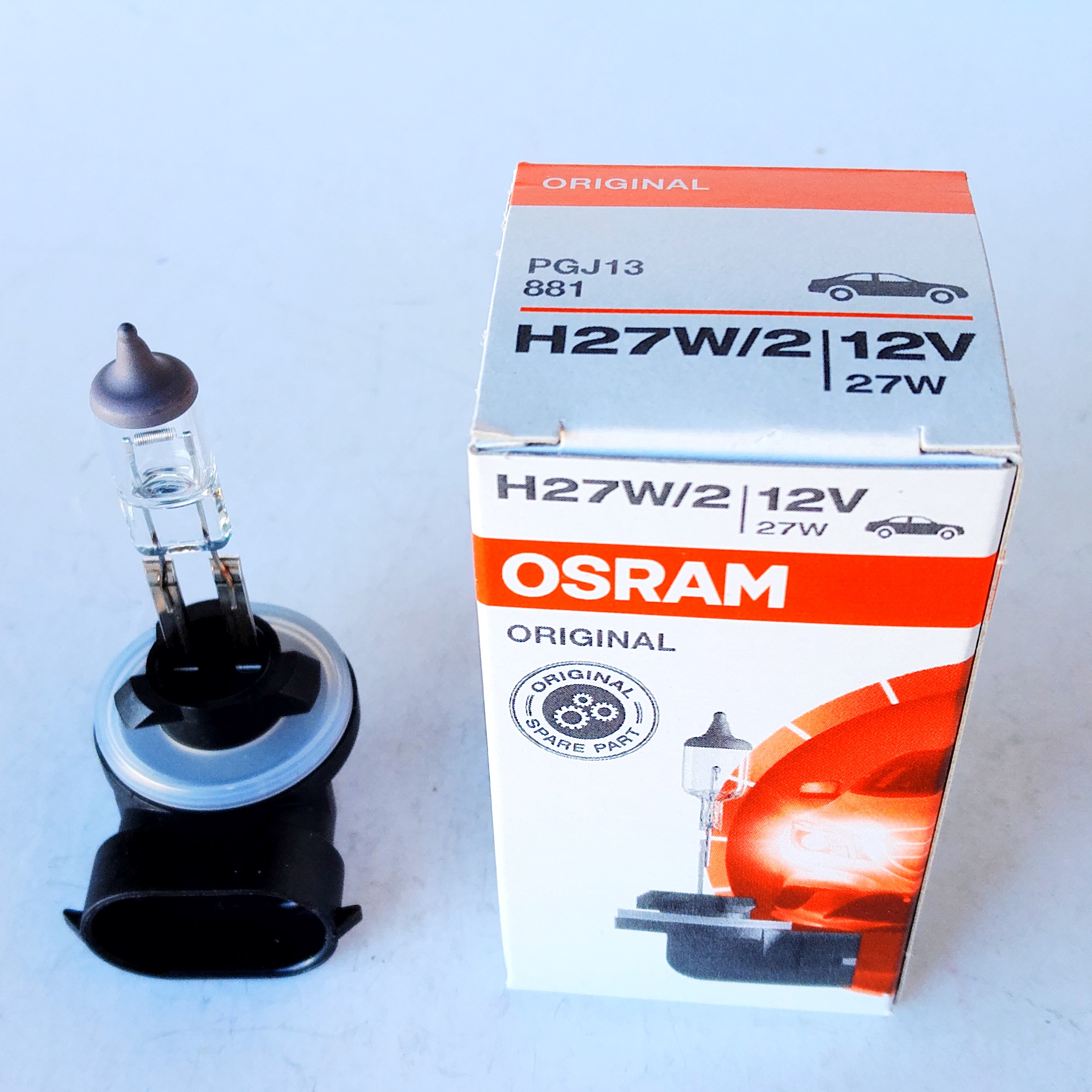 84c6aaf5-68e1-11ea-a252-04d9f508137a Автолампа H27 12V 27W PGJ13 (881) HYUNDAI OSRAM шт.