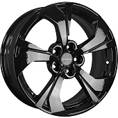 Khomen Wheels 7x17/5x108 ET40 D54,1 KHW1724 (Jac/Москвич 3) Black