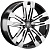 8x19/5x108 ET46 D63,3 GL48 BKF (конус, C570)