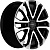 Khomen Wheels 7,5x18/6x139,7 ET30 D106,1 KHW1805 (Fortuner/Hilux) Black-FP