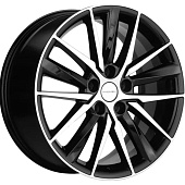 Khomen Wheels 8x18/5x114,3 ET40 D64,1 KHW1807 (Haval F7/F7x) Black-FP