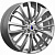 6,5x17/4x100 ET43 D60,1 Flanker (КС905) Дарк платинум