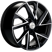 Khomen Wheels 7x17/5x108 ET40 D54,1 KHW1714 (Jac/Москвич 3) Black-FP