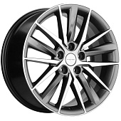 Khomen Wheels 8x18/5x108 ET46 D63,4 KHW1807 (Tugella/Jaguar XF/F-Pace) Gray-FP