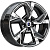 7,5x18/5x114,3 ET45 D66,1 Кайан (КС1012) Алмаз черный